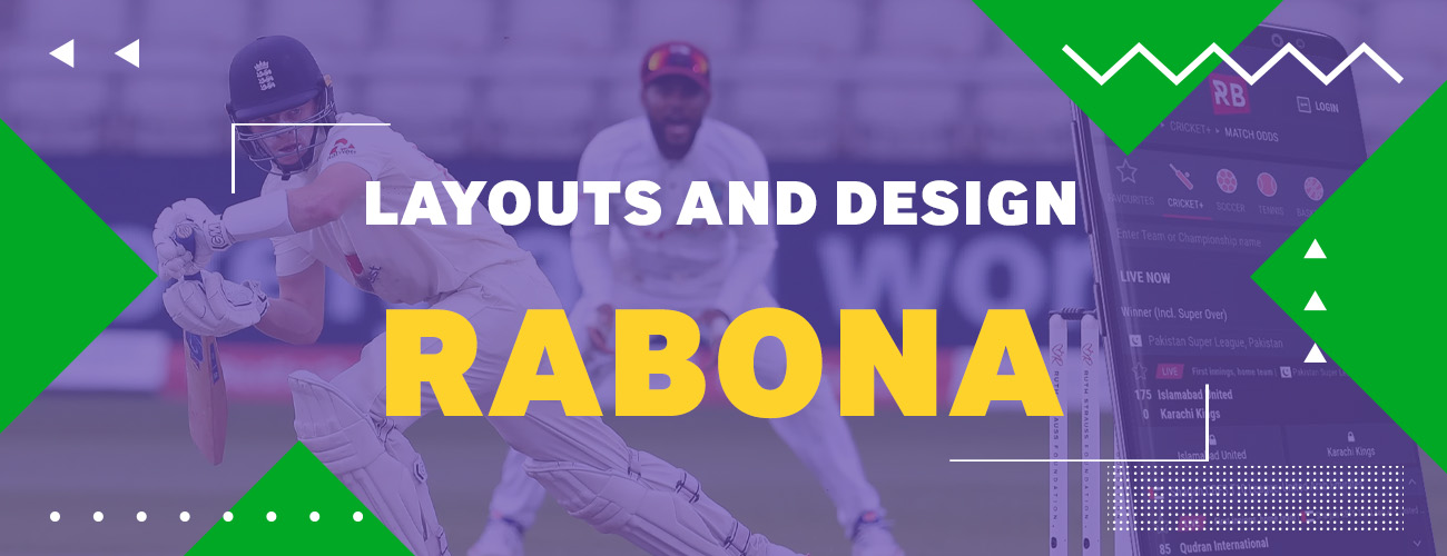 Design and Navigation on Rabona official site