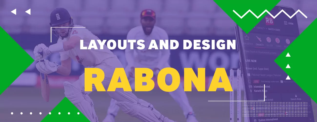 Design and Navigation on Rabona official site