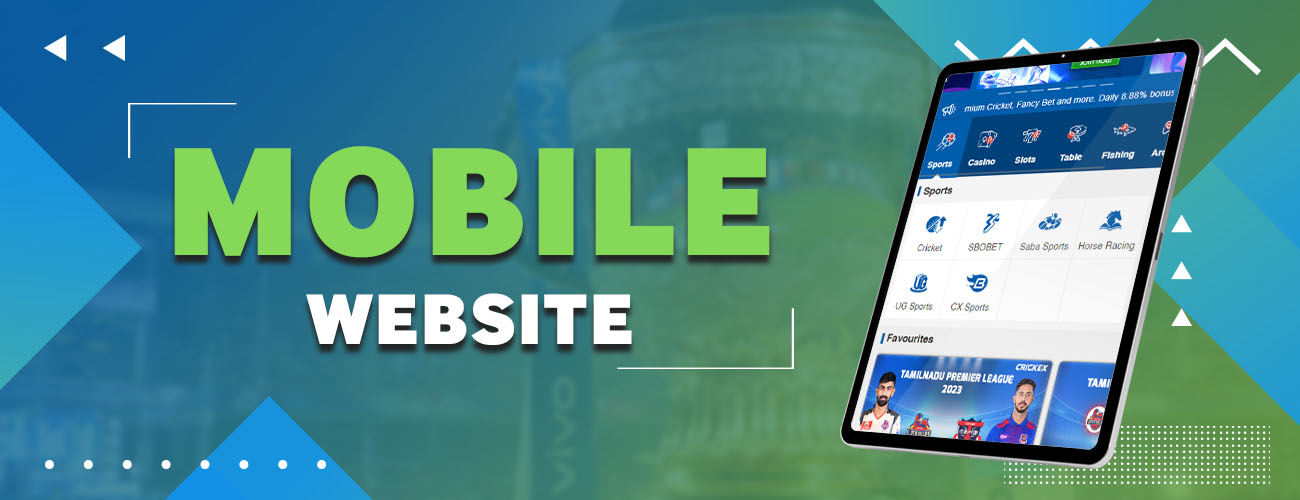 crickex mobile website