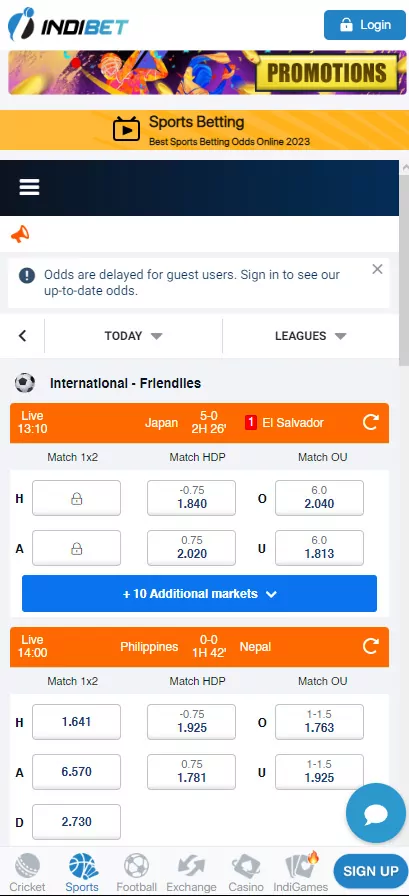 indibet app sports