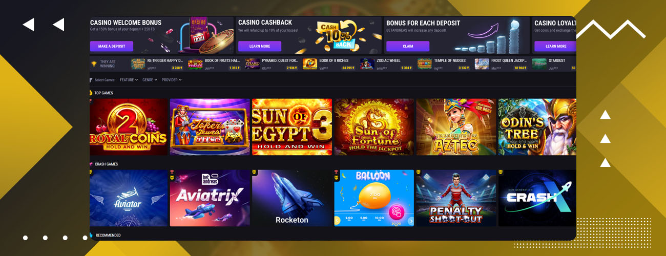 BetAndreas Casino: Your Ultimate Gaming Destination