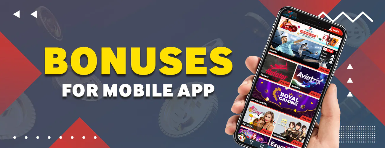 gamex bet app bonuses and promotions